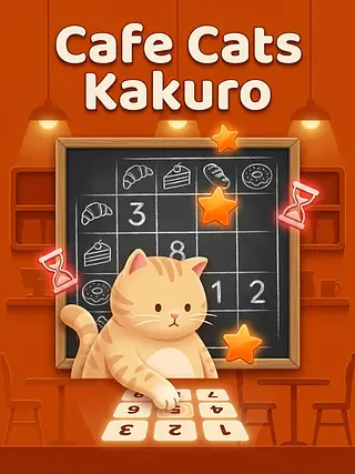 Cafe Cats Kakuro