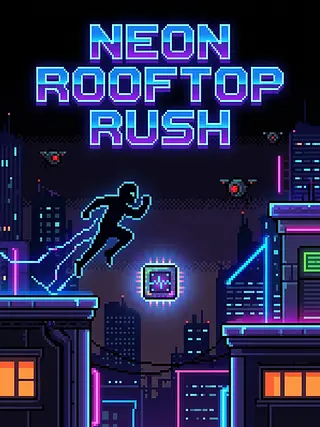 Neon Rooftop Rush