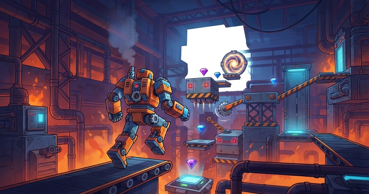 Industrial obstacle course preview