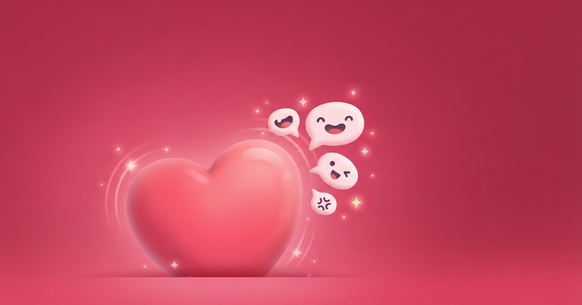 Share artwork for the talking heart