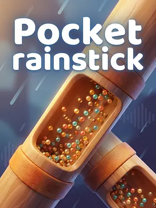 Pocket rainstick