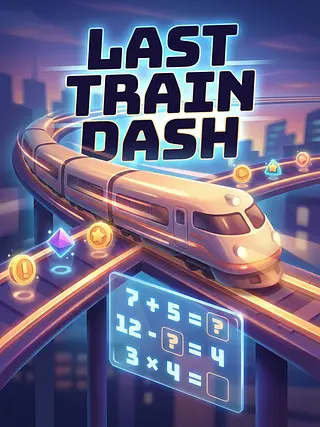 Neon Rail Rush