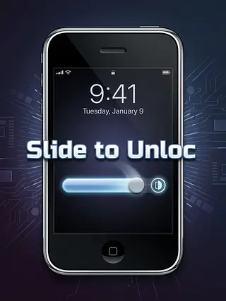 iPhone (2007): Slide to Unlock