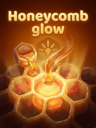Honeycomb glow