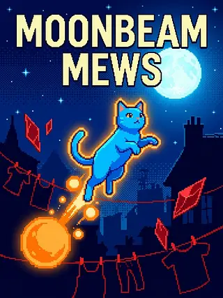 Moonlit Rooftop Rush