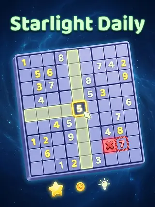 Starlit Logic Grid