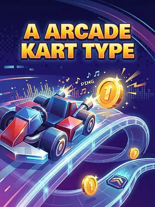 A mario kart type