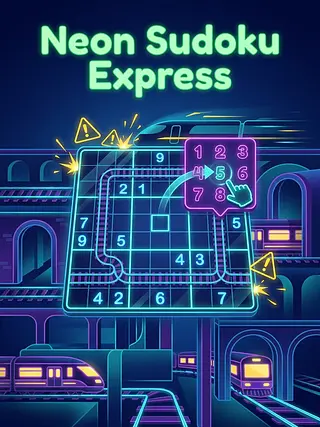 Neon Sudoku Express