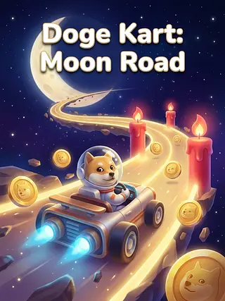 Doge Kart: Moon Road