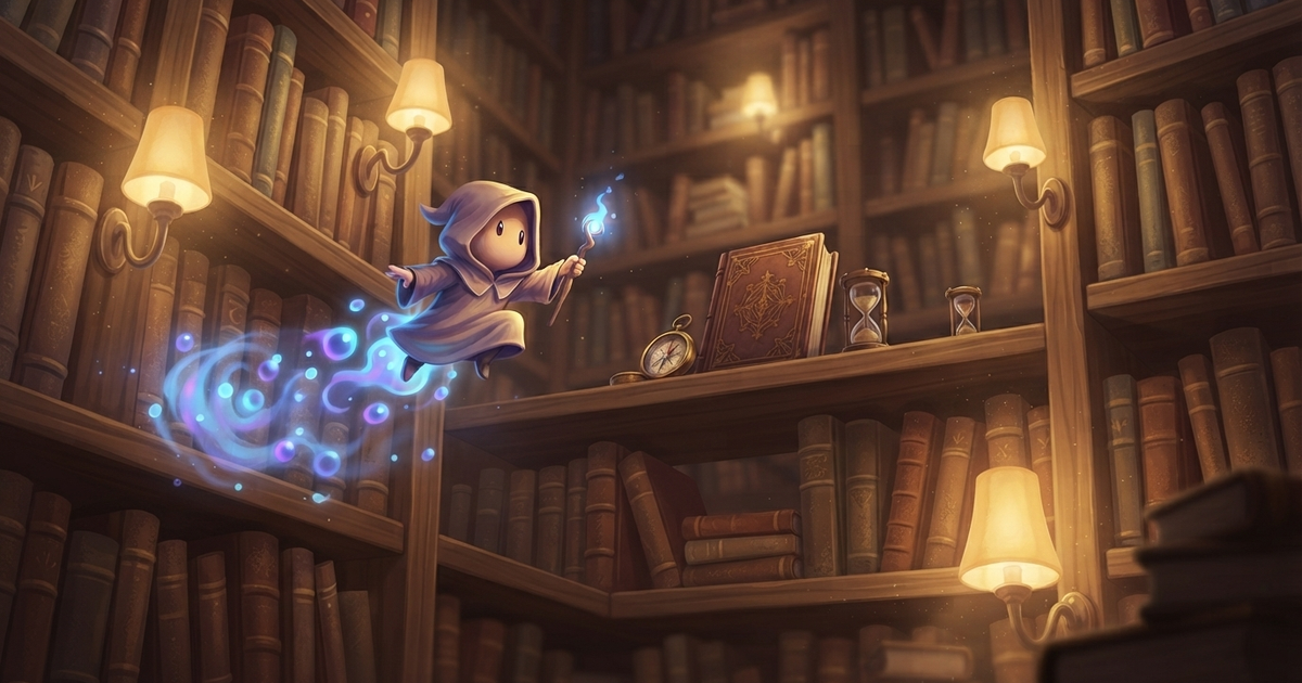 Pocket wizard adventure artwork