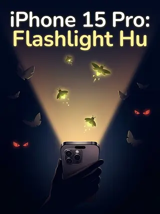 iPhone 15 Pro: Flashlight Hunt