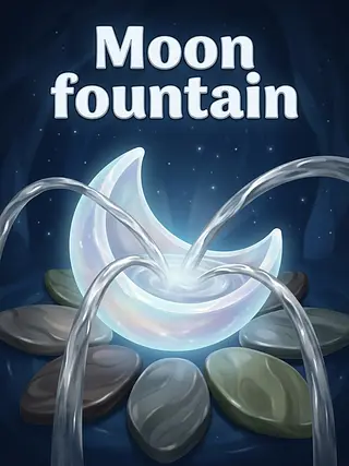 Moon fountain